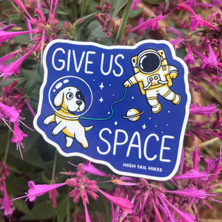 Give Us Space Sticker