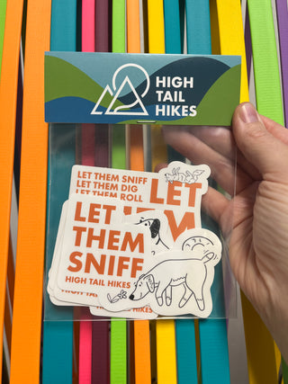 Let Them Dog Sticker Pack