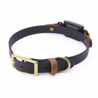 Fi Series 3/3+ BioThane Collar - Brass Layered Design