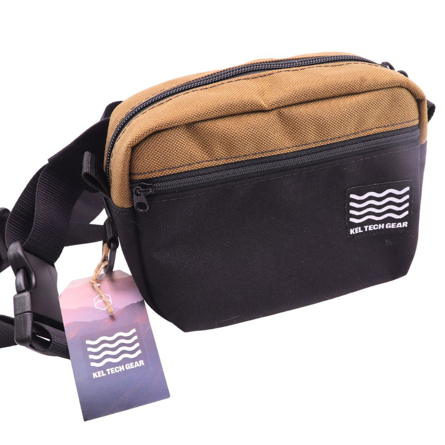 Kel Tech Gear Fanny Pack - Coyote and Black