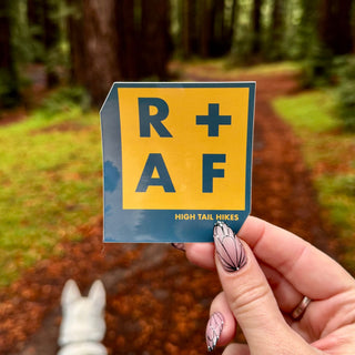 R+ AF Sticker