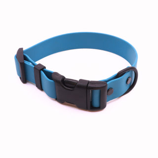 Pre Made Sport Collar - 1" Width - Medium (Fits 12-14") - Ocean ** NON STANDARD SIZE**