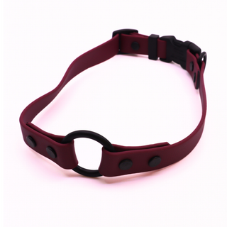 Pre Made O Ring Sport Collar - 3/4" Width - Large (Fits 17-20") - Plum