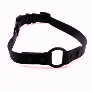 Pre Made O Ring Sport Collar - 3/4" Width - Large (Fits 17-20") - Black