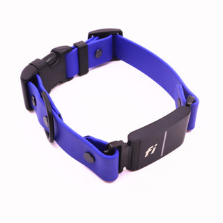 Pre Made Fi Series 3/3+ Integrated Sport Collar - 1" Width - Small (Fits 13-15") - Blueberry