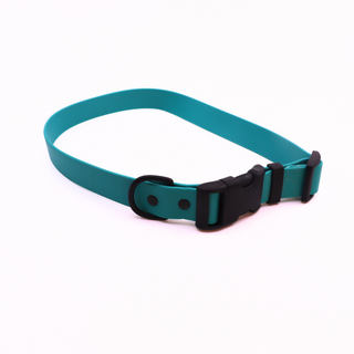 Pre Made Quick Release Sport Collar - 1" Width - Extra Large (Fits 20-25") - Teal