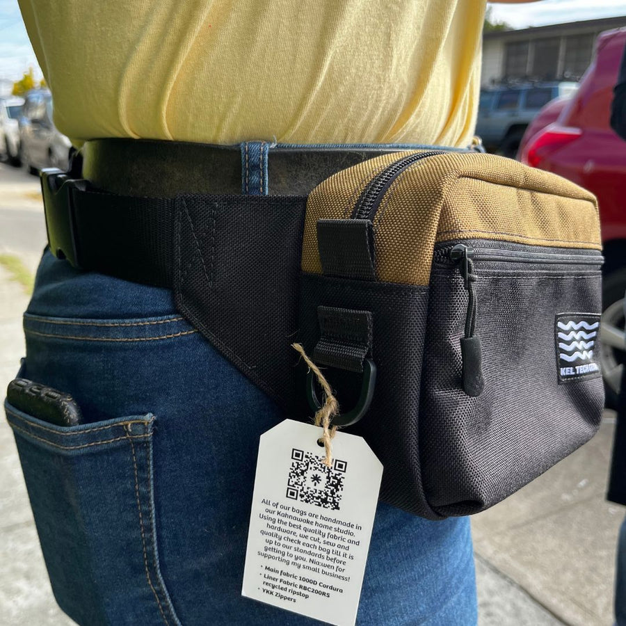 Kel Tech Gear Fanny Pack - Coyote and Black