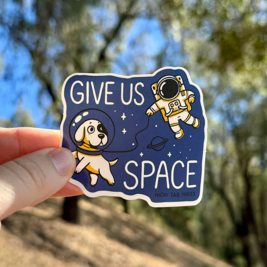 Give Us Space Sticker