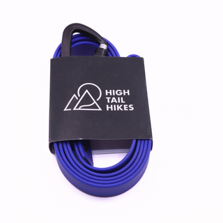 Pre Made Quick Ship Leash - Sport - Large (3/4") - 4 ft - Blueberry