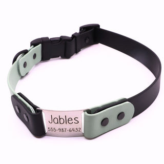 BioThane ID Tag Collar - Sport (Quick Release Buckle)