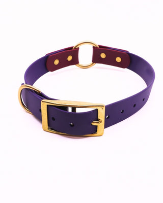 BioThane O Ring Collar - Classic Brass