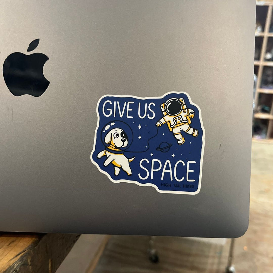 Give Us Space Sticker