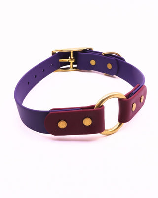 BioThane O Ring Collar - Classic Brass