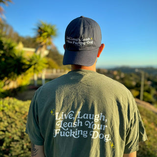 Live, Laugh, Leash Dad Hat