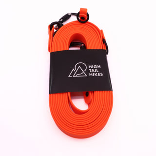 Pre Made Simple Hands Free Long Line - Sport - Large (3/4") - 15 ft 10 in - Persimmon ** NON STANDARD LENGTH **
