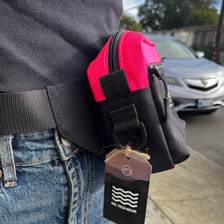 Kel Tech Gear Fanny Pack - Pink and Black