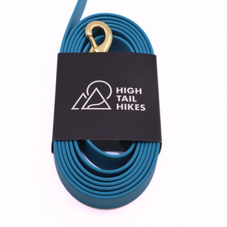 Pre Made Brass Drag Line - Large (3/4") - 8 ft - Ocean *No Handle Drag Line