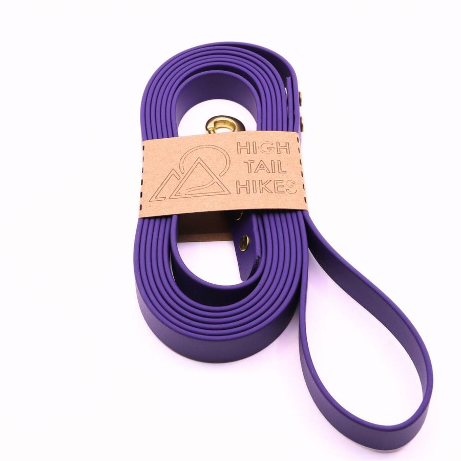 Pre Made Brass Long Line - Large - (3/4" width) - 10 ft - Standard Loop Handle - Violet