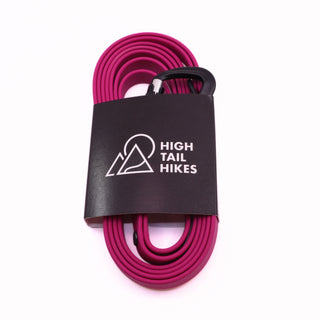 Pre Made Custom Leash - Sport - Medium (1/2") - 6 ft - Magenta - Traffic Handle at Base + D-Ring on Handle