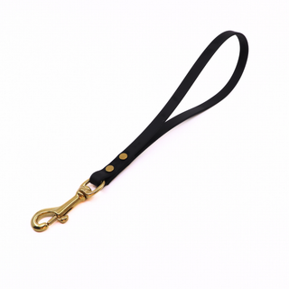 Pre Made Traffic Handle - Brass - 1/2" width - 14" - Black