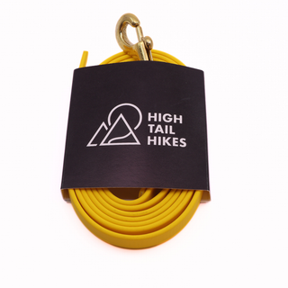 Pre Made Brass Drag Line - Medium (1/2") - 6 ft - Goldenrod *No Handle Drag Line