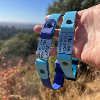 BioThane ID Tag Collar - Sport (Quick Release Buckle)