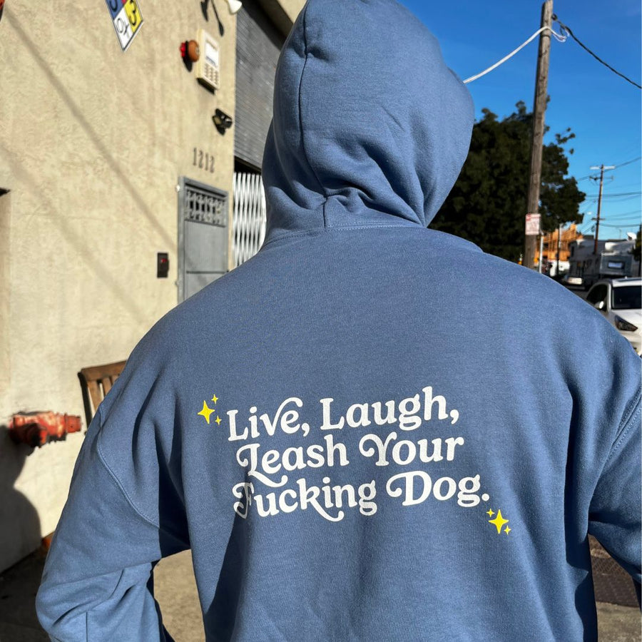 Live Laugh Leash Logo Hoodie