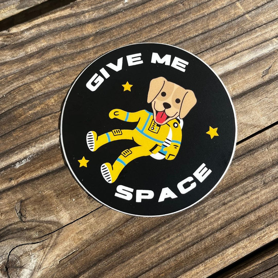 Give Me Space Sticker