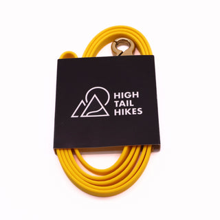 Pre Made Custom Leash - Brass - Small (3/8") - 4 ft - Goldenrod - Scissor Snaps