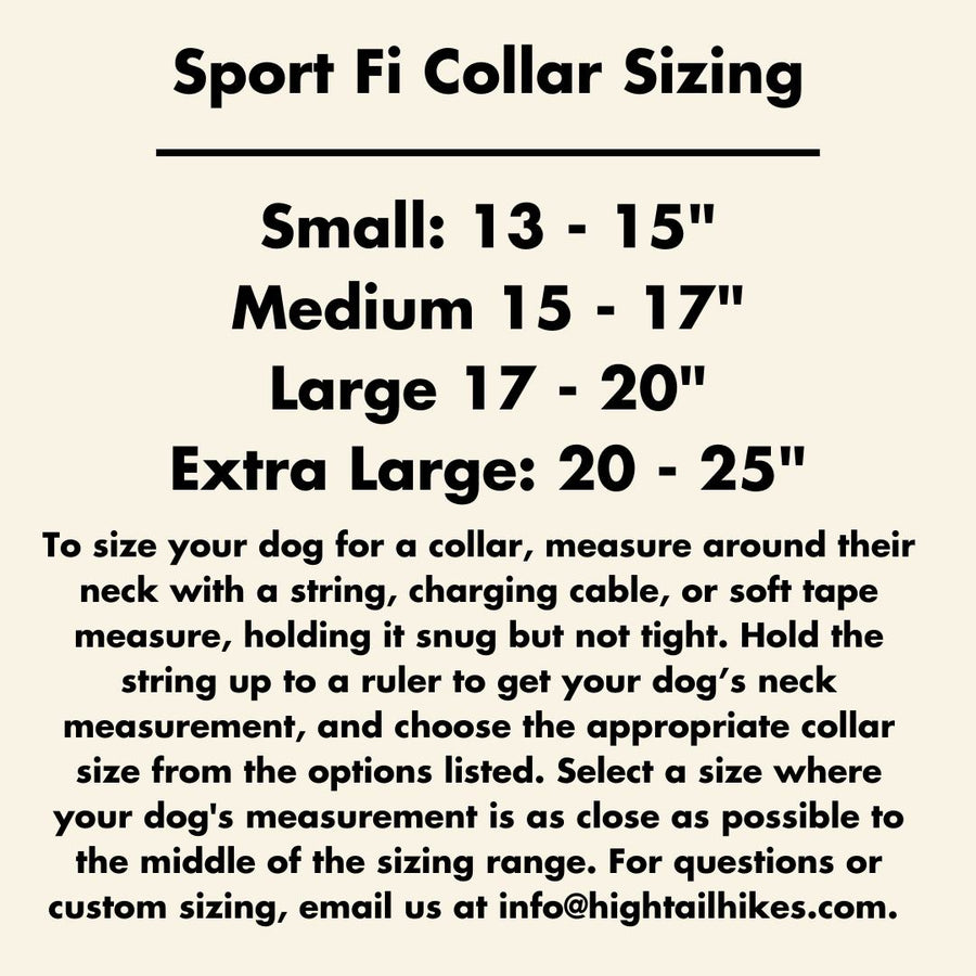 Fi Series 3 BioThane Collar - Sport Layered Design