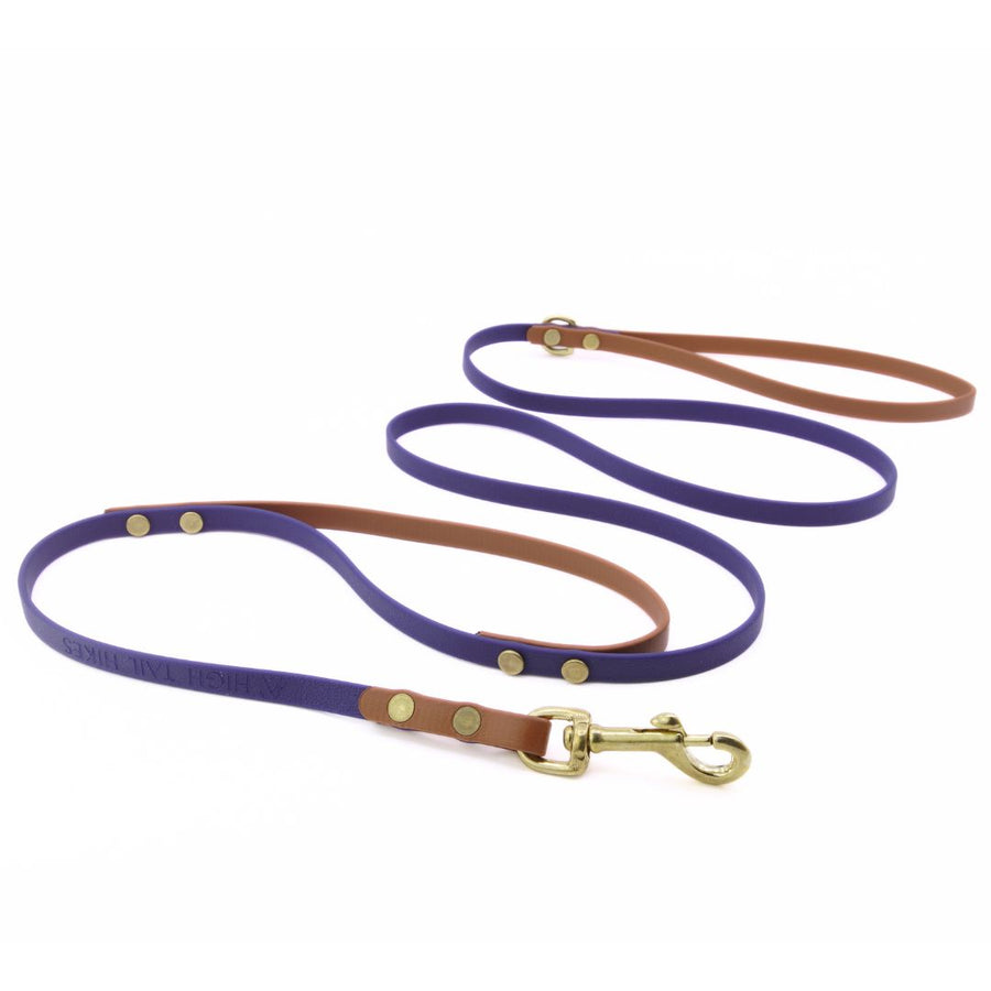 Custom Brass Leashes + Long Lines - Small Dogs (3/8" Width)