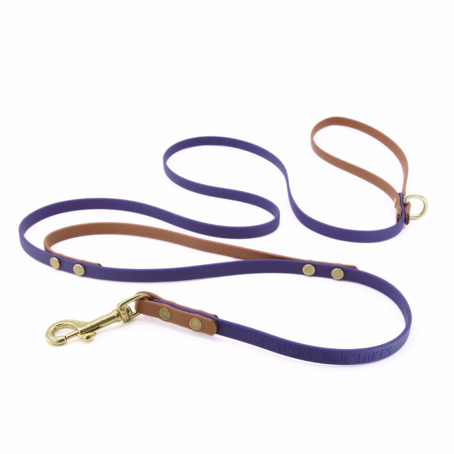 Custom Brass Leashes + Long Lines - Small Dogs (3/8" Width)