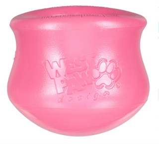West Paw TOPPL Puzzle & Treat Toy for Dogs - Geranium - LIMITED EDITION