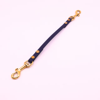 Pre Made Brass Safety Strap - 3/8" Width - 12" - Midnight - **old style - 2 rivets on each end** (Copy)