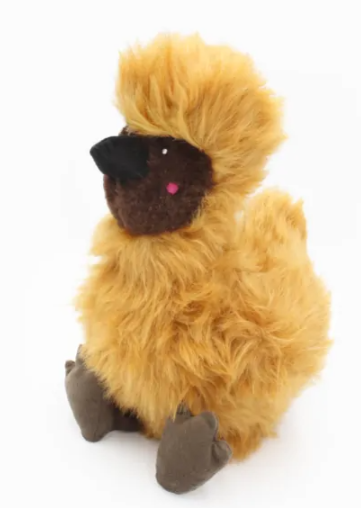 plush emu dog toy