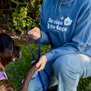 Be Nice to Dogs Hoodie