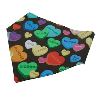 Misty Made This Dog Bandana - Candy Hearts