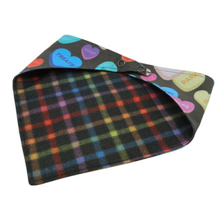 Misty Made This Dog Bandana - Candy Hearts