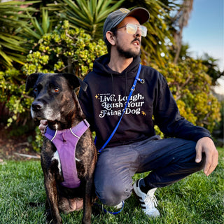 Live Laugh Leash Hoodie