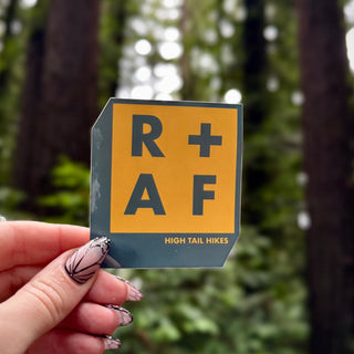R+ AF Sticker