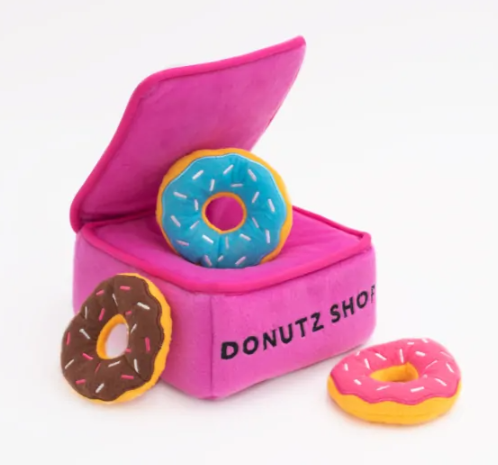 ZippyPaws Donutz Box Burrow Dog Toy