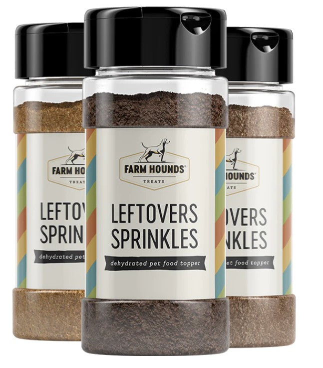 3 bottles of farm hounds sprinkles