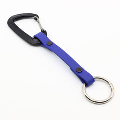 blueberry colored biothane mini dog leash organizer
