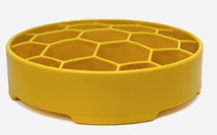 ebowl slow feeder for dogs in honeycomb design