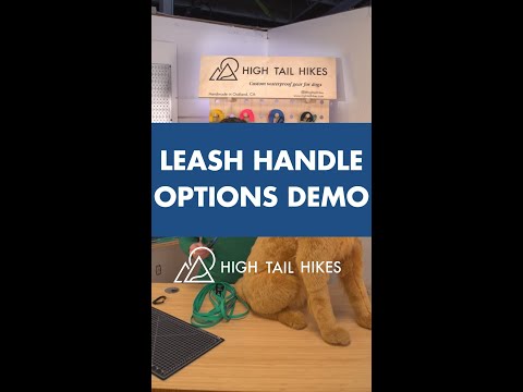 video of leash handle options demo